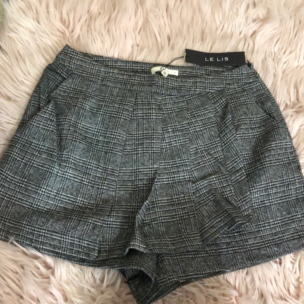 Plaid skort